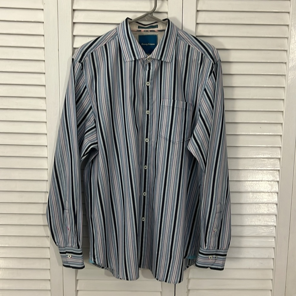Men’s Tommy Bahama Island Modern Fit long sleeve shirt Large